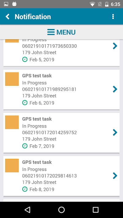 Premise App - List
